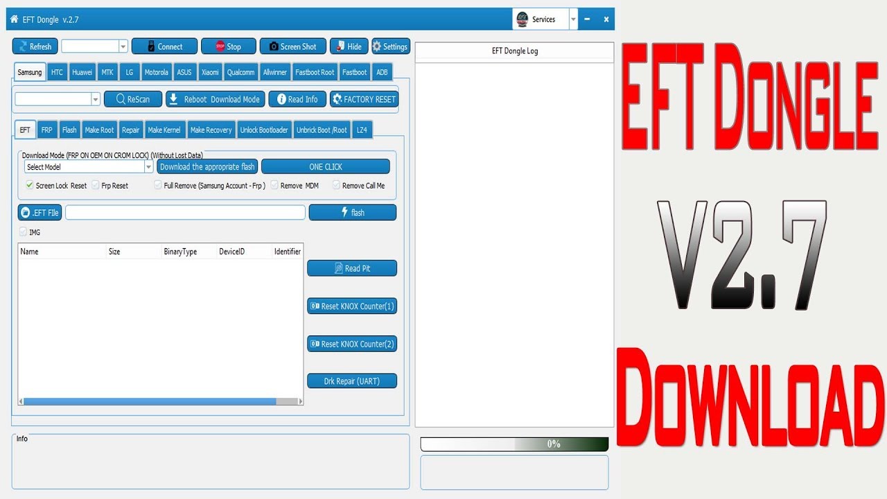 eft dongle imei repair