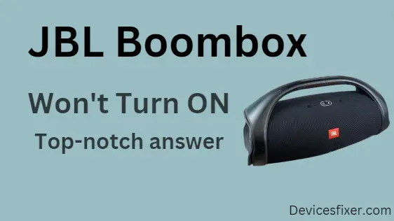 JBL Boombox Won't Turn ON - Top Notch Answer