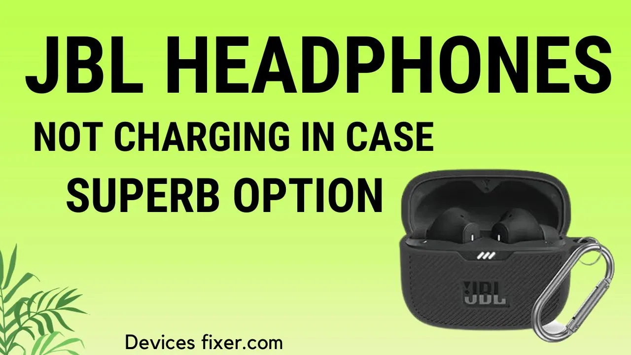 JBL Headphones Not Charging in Case - Superb Option
